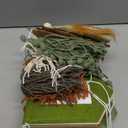 Wild One High Chair Banner Brown Green Felt Happy Birthday Banner Pre-Strung Jungle Safari Birthday Party Decorations For 1st Boy Party Backdrop