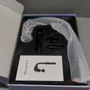 Massage Gun with Upgraded Extension Handle, Back Massager for Pain Relief Deep Tissue, Muscles/Neck/Shoulders/Waist/Legs Massager with 4 Massage Heads & 6 Speed Levels & 3 Massage Modes (Black Gold)