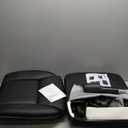 Amazon Basics Classic Puresoft PU Padded Mid-Back Height Adjustable Office Computer Desk Chair with Armrest, 26"D x 23.75"W x 42"H, Black