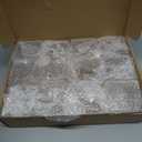 KissYou Acrylic Box Clear Boxes with Lids 12 Packs Candy Box Wedding Birthday Valentine's Day Party Favor Display Square Cube Decoration Boxes