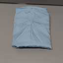 Curved Crescent Cooling Side Sleeper Pillow Cases - Rayon Derived from Bamboo Pillowcase Cover Queen Size 1 Piece, 20 * 30 inches Aqua Blue