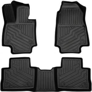 RAV4 Floor Mats Compatible with 2025 2024 2023 2022 2021 2020 2019 Toyota RAV-4All Weather Protection Waterproof Durable Anti-Slip Odorless Custom-fit TPE Floor Liner Front and Rear Row Set