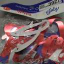  Red White Blue Patriotic Fourth of July Garland Banner