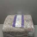 DEXI Area Rugs for Living Room, 8x10 Washable Low Pile Vintage Traditional Rug for Bedroom, Non Slip Large Indoor Carpet for Dining Office Nursery, Beige Blue