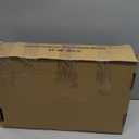 Projector Stand Tripod Adjustable, Laptop Height from 23.5 to 46.5 inches with Gooseneck Phone Holder, Floor for Office, Home, Stage, Studio, DJ Racks Holder Mount, 23.5inch-46.5inch (Black)