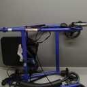 Medline Aluminum Rollator Walker with Seat, Blue, 250 lb. Weight Capacity, Lightweight, 6 Wheels, Foldable, Adjustable Handles, Rolling Walker for Seniors