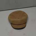 Womens Suede Newsboy Cap Wool Newsboy Hat Winter Baker Boy with Belt Buckle Vintage Outdoor Cap Fall Hats