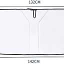 Windshield Sunshade, Universal Easy To Store Blocking Windscreen Sun Visor for Cars (Large)