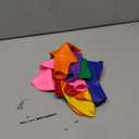 36 Inch Giant Latex Balloons Set 9 Pcs Multi-Color Big Balloons with Tie-Free Balloon Sealing Clips 20 Pcs for Birthday, Wedding, Baby Shower, Party Decorations, Outdoor Activity