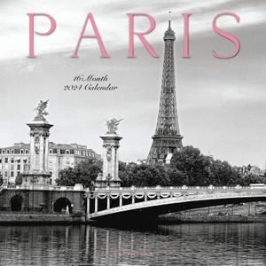 Graphique 2024 Paris Wall Calendar | 12 x 12 | Thick Paper | Home & Office Organizer | Large Monthly Grid | 3 Languages & Marked Holidays | 4 Month Preview Page for 2025