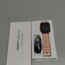 Smart Watches for Women Men, Fitness Tracker Watch with 110 Sports Modes, Step Counter/Sleep Monitor/Pedometer, IP68 Waterproof, Bluetooth Call & Music Control Smartwatch for iPhone/Android (Pink)