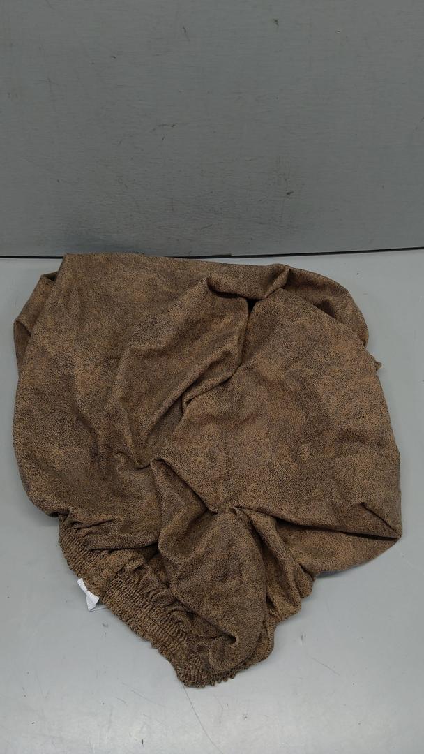 Chair Back Cover,  Removable Washable Chair Protector ( Brown), 8x14x32"