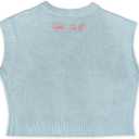 Clueless Women's Clueless Light Blue Vest, Large