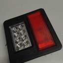 LED Tail Light Assembly Work Light 6670284 Compatible with Bobcat 553 751 753 763 773 863 864 873 883 963 A220 A300 A770 S100 S130 S150 S160 S175 S185 S205 S220 S250 S300 S330 S510 (FULL LED)