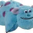Pillow Pets Monsters Inc 16" Sulley Stuffed Animal, Disney Monsters University Plush Toy, Blue