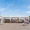 10x30 Canopy Tent Party Tent with 5 Sidewalls, White