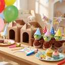 30 Pcs Adopt a Mallard Duck Party Favor Plush Toys Stuffed Animals 10 Mallard Duck Adopt Party Birthday Favor with10 Birthday Hats 10 Kraft Paper Boxes Stuffed Pet for Kids