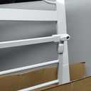 Regalo Safety 29-38.5" Baby Gate for Doorways & Bottom of Stairs, Pressure Mounted Baby Gate with Door for Babies, Toddlers & Pets, Tested & Safe for 30 Years, American Designed, American Owned, White