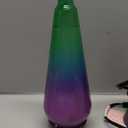 The Original Lava® Lamp - 14.5" Gunmetal Grey - Classic Liquid Motion Lamp - Tri-Colored Green/Blue/Purple - Item #2098