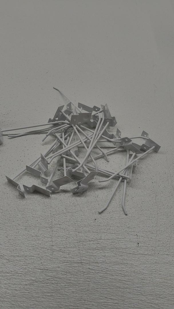 30Pcs 2 Inch Black Slatwall Panel Hooks, Heavy Duty Slat Wall Hanging Display Hooks Pegboard Metal Hanger Hook for Gridwall Garage Shop Retail