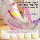 Outdoor Discovery Animal Caller for Kids Toddlers, Hunting Toys with 2 Modes & 30 Realistic Animal Sounds, Toys with 8" Horn and 5-Level Lights, Early Learning for Boys Girls (Pink)