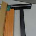 HBTower Step Ladder, Lightweight Aluminum Folding Step Stool with Anti-Slip Wide Pedal,330lbs Capacity Step Ladder for Household, Kitchen, Office - Black Woodgrain