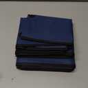 Bonuci 3 Pcs Laundry Sorter Replacement Bags Hamper Cart Removable Replacement Laundry Storage Organizer Bag Hamper Liner, No Hooks 14.76 x 8.66 x 21.65 Inch (Dark Blue)