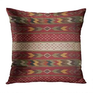 Romantic South Western Style Fabric Hidden Zipper Home Sofa Decorative Throw Pillow Cover Cushion Case Square 20x20 Inch Design Printed Pillowcase (Color 05)