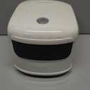 Portable Digital Rice Cooker, 6-Cup (Uncooked)/12-Cup (Cooked) Small Rice Maker with Steaming Basket, Mini Rice Cooker with 2L Removable Nonstick Inner Pot, 10 Menu Options, Auto Keep Warm, 24 Hour Delay Timer, White