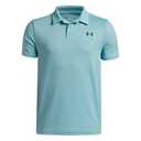 Under Armour Boys' Matchplay Golf Polo, (425) Blue Haze / / Midnight Navy, X-Small