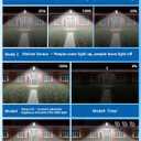 2Pack 6500K Solar Street Lights Outdoor Dusk to Dawn, 240PCS 5730LEDs Solar Light Outdoor IP67Waterfroof, Security Street Lights Motion Sensor with Remote Control for Parking lot, Yard