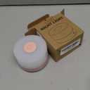 JUSHENG Night Light for Baby Nursery, Rechargeable LED Touch Light with 3CCT & Stepless Dimming Function, Portable Bedside Lamp Tap Lights Battery Powered for Breastfeeding, Kids, Nightstand-Pink