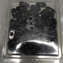 Xadnitu 1/4"-20 Threaded Centered Slide in Economy T Nuts, T Nut Accessory Hardwares for 10 Series Aluminum Extrusion Profiles Rail, 100 Packs