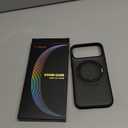 TORRAS 360 Magnetic Stand for iPhone 17 Pro Max Case, [Fit for MagSafe] [4X Military-Grade Protection] Slim Case for iPhone 17 Pro Max 6.9", Translucent Obsidian Black, Ostand O3 Fitness Series