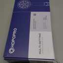 HOPOPRO 7-Setting Handheld Shower Head with Built-in Power Wash, Polished ABS Chrome, 71-Inch Stainless Steel Hose, 360 Rotatable Brass Overhead Bracket, Anti-Leakage Teflon Tape