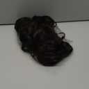 Claw Clip Ponytail Extension - 12 Inch Curly Ponytail Extension, Wavy Pony Tails Hair Extensions, Synthetic Hair Extensions Ponytail, Clip On Ponytails for Women (Color: Dark Brown)