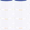 Pool Filter Compatible with 580, CX580XRE, CX580XRE, SwimClear C3025, SwimClear C3030, PA81/ -4/ PAK4, C-7483, FC-1225, 4 Pack