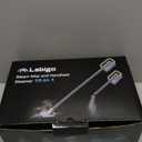 Steam Mop with Detachable Handheld Steam Cleaner, 10-in-1 Multi Accessories, Quick 10s Heat, 350ml and 2-Level Steamer for Cleaning Floor, Carpet, BBQ Grill, Tile, and Grout, Gray