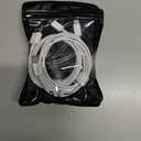 2 x Car Carplay Cable for iPhone 17/Air/17 Pro Max/16/15/Pro Max/Plus, 2-Pack USB to USB C for iPhone 17 USBC Cord, iPad Pro 13/12.9/11 inch, Air 5/4th, Mini 7/6 Gen Car Charger Cable Charging Cord 3FT (White)