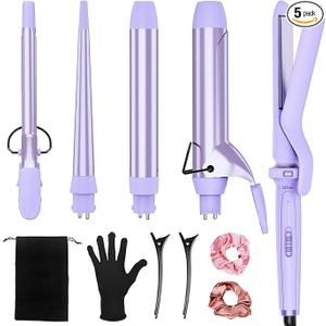 Ufree, Professional 5in1 Hair Curler Quickly Heat Up With Damaging Hair