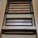 Step Ladders Folding 3 Step Stool Woodgrain Finish Aluminum,Tripod Anti-Slip Portable Sturdy for Home & Kitchen Office 330 lbs - Amazon.com