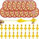 Valentines Day Cards for Kids School 36pcs Flying Chicken Slingshot Toys with Valentine Cards, Valentine Exchange Cards for Boys Girls Toddler School Class Classroom Party Favors