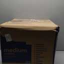 downluxe Indoor Chair Cushions for Dining Chairs,Kitchen Chair Pads with Ties and Non-Slip Backing, 16" x 16" x 2", Oatmeal Beige, 6 Pack