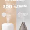 InnoGear 500ml Essential Oil Diffuser with Remote Control, Premium Ultrasonic Aromatherapy Diffusers Mother's Gift Scent Humidifier Vaporizer Auto-Off Timer for Large Room Home, White