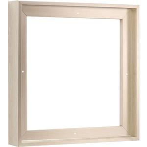 Pixy Canvas Floater Frame 16x16 for 1-1/2 (1.5) inch Deep Canvas Paintings/Canvas Prints/Wood Canvas Panels/Wall Art/Wall Decor/Home Decor/Artwork (Champagne, 16 x 16 inch, Square)
