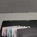 Wireless Keyboard and Mouse Combo - Full-Sized Ergonomic Keyboard with Wrist Rest, Phone Holder, Sleep Mode, 2.4G Quiet Keyboard for PC Laptop, Complete Work Setup for Office or Home -Trueque KM23