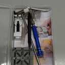 Watch Link Removal Tool Kit, 18 Sizes Watch Hands (6 Pcs Each) & Screwdriver, Watch Band Hole Punch Tool for Strap Adjustment,Titanium Watch Band Sizing and Adjustment