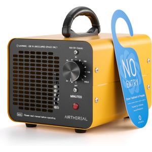 Airthereal MA10K Ozone Generator, Upgraded Honeycomb, 3500 Sq Ft, Yellow
