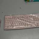 Logitech MK270 Wireless Keyboard and Mouse Combo for Windows, 2.4 GHz Wireless, Compact Mouse, 8 Multimedia and Shortcut Keys, 2-Year Battery Life, for PC, Laptop - Rose