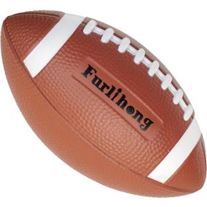 Furlihong 6" Mini Training Footballs, Only for 389BH Football Machine, 4 per Pack